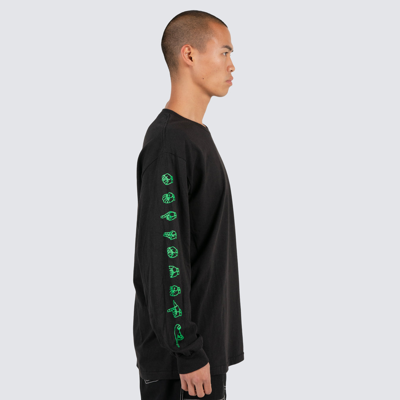 Sign Long Sleeve Black