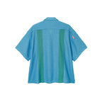 Mafia Series Summer Mesh Shirt Blue X Tiffany