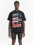Tour Van T Shirt Washed Black