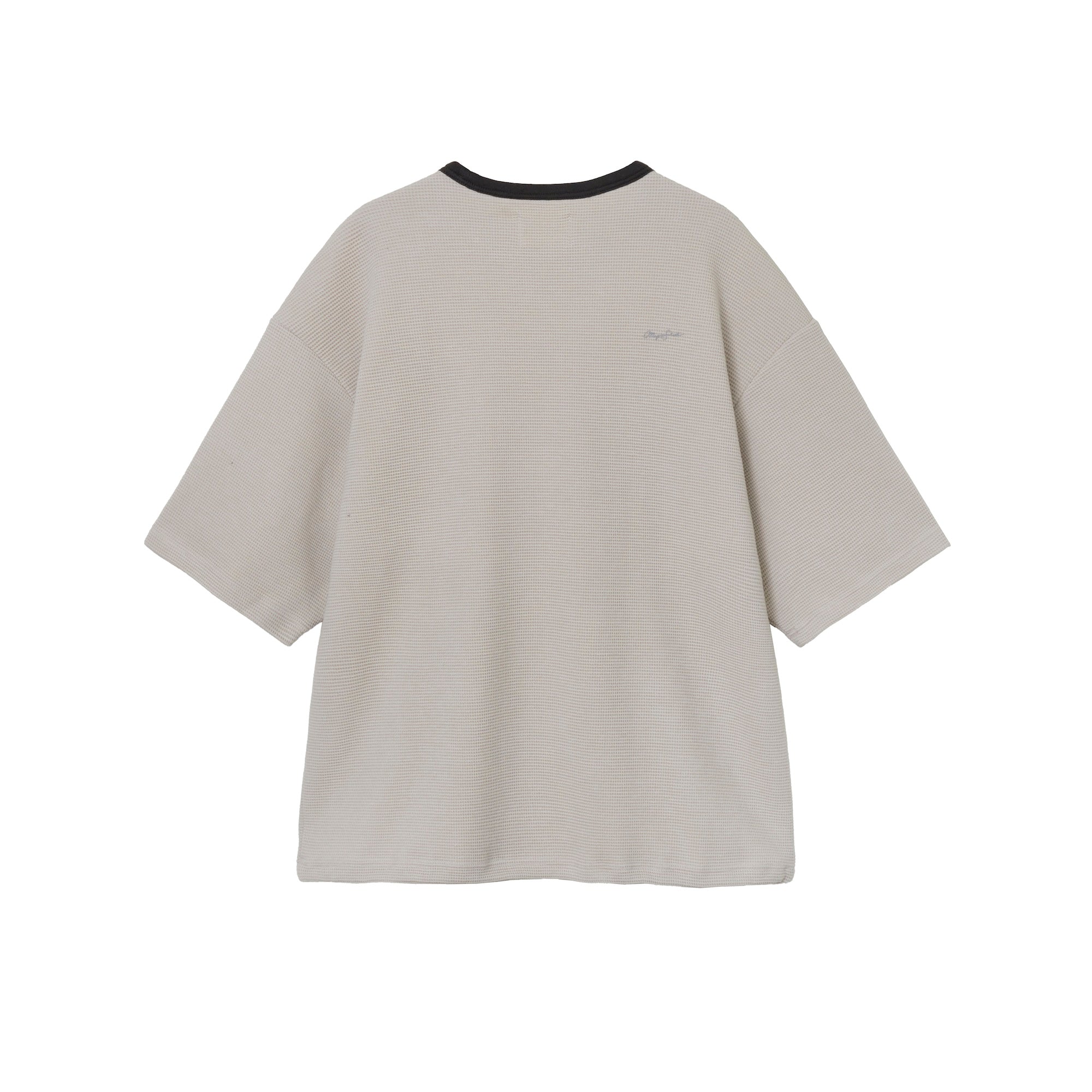 Tech Waffle Box T Pink Beige