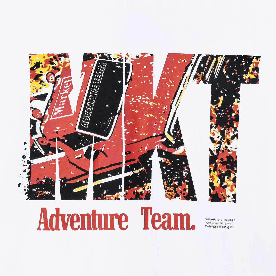 Adventure Team T Shirt white