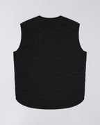 Camper Vest Black Unwashed