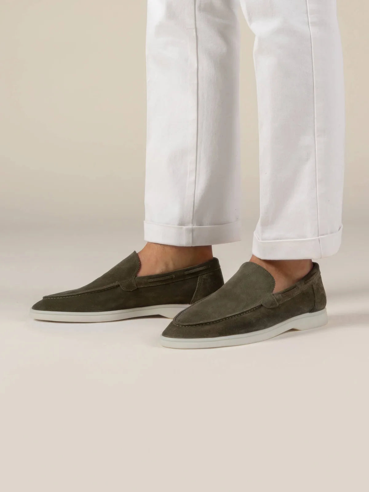 Yacht Loafer Olive