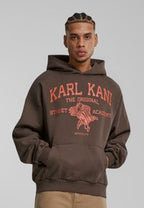 Kani Street Academy Os Hoodie dark brown