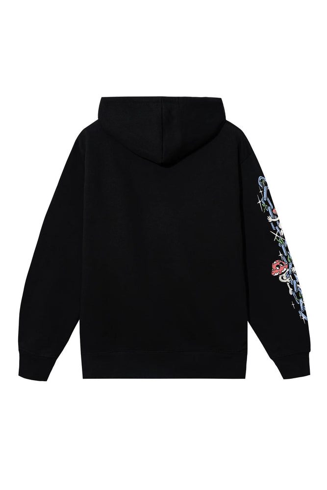 Fantasy Farm Pullover Hoodie Black