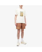 INTERCEPT HOUNDSTOOTH SHORTS BROWN
