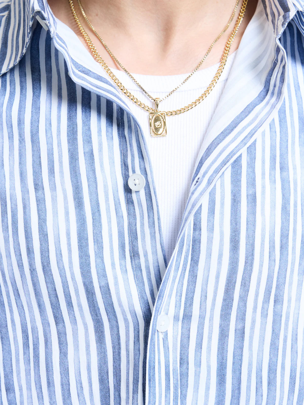 Watercolor Shirt Blue