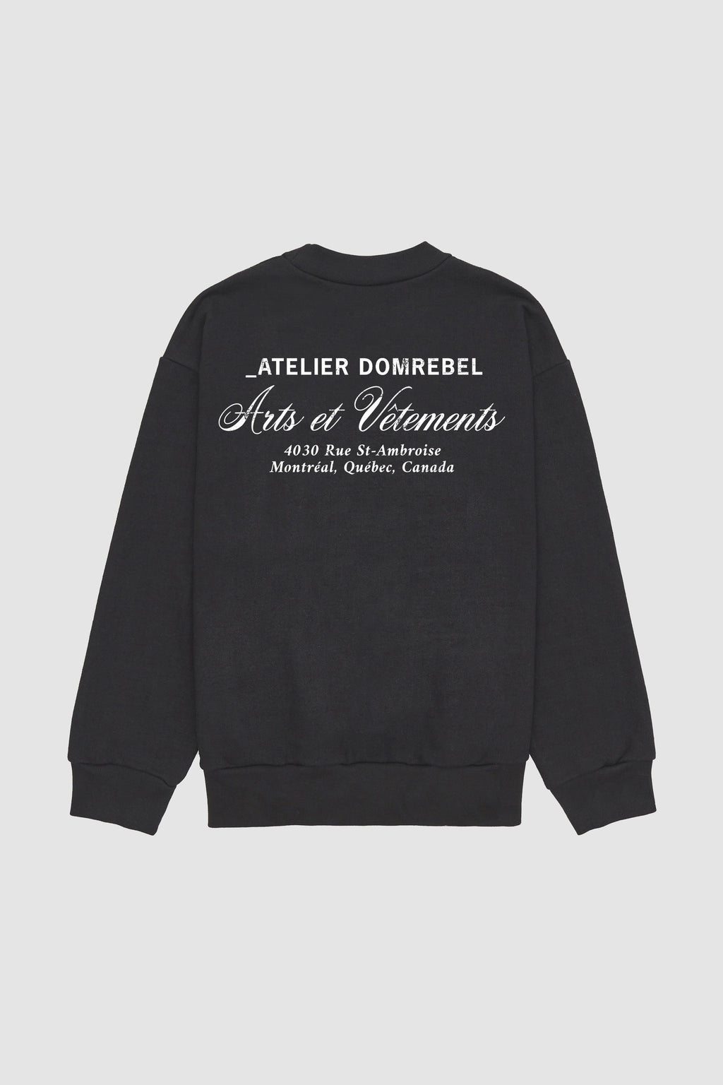 Arts Vetements Sweatshirt Black7C Fw26