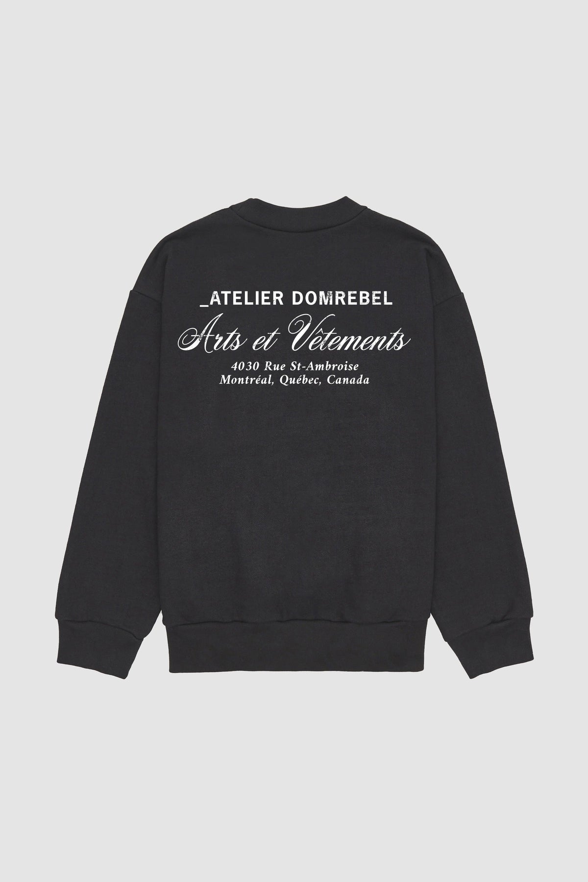 Arts Vetements Sweatshirt Black7C Fw26