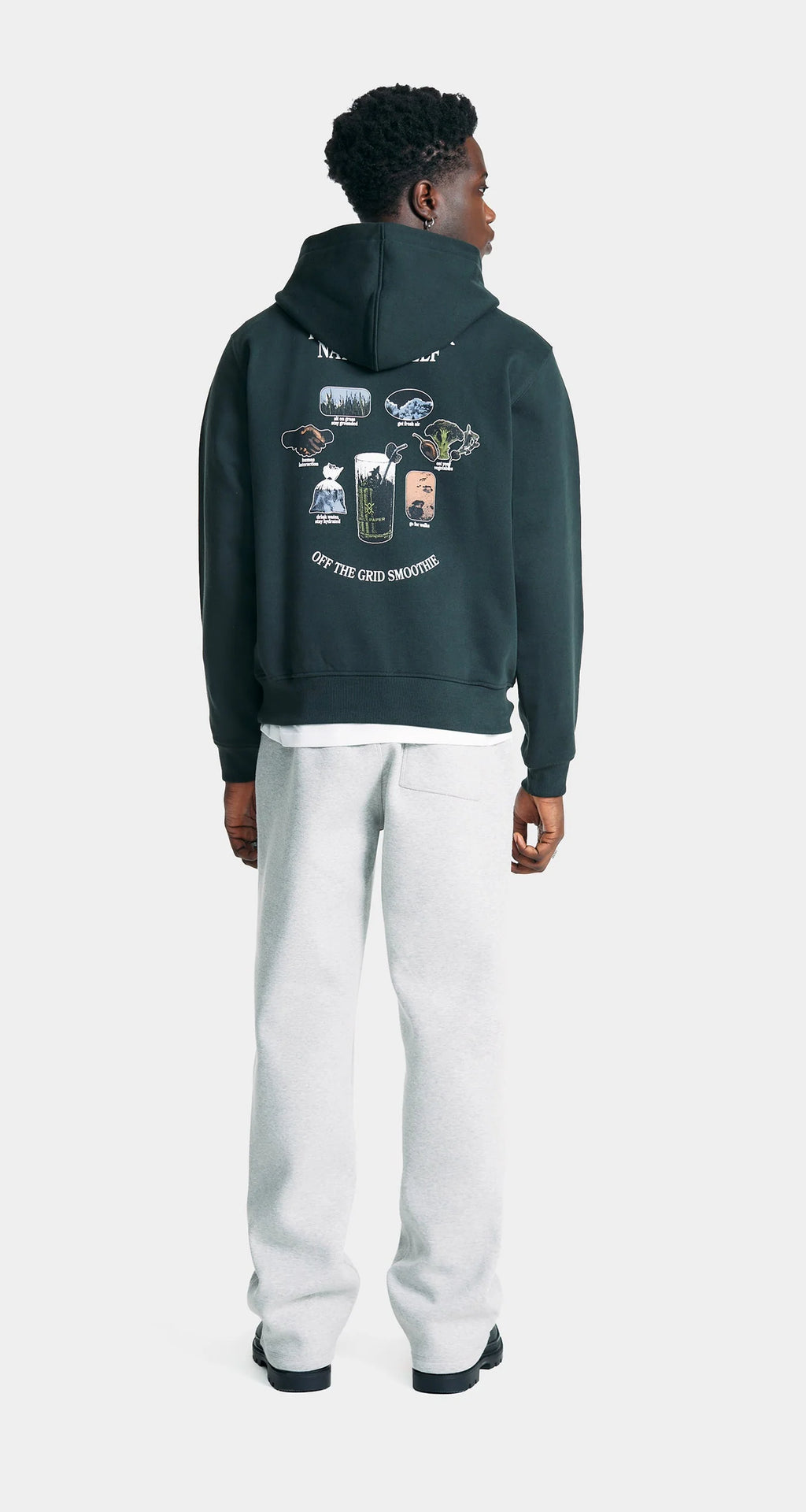 Smoothie Hoodie Jet Black