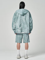 Dyeing Like Polyester Shorts Green