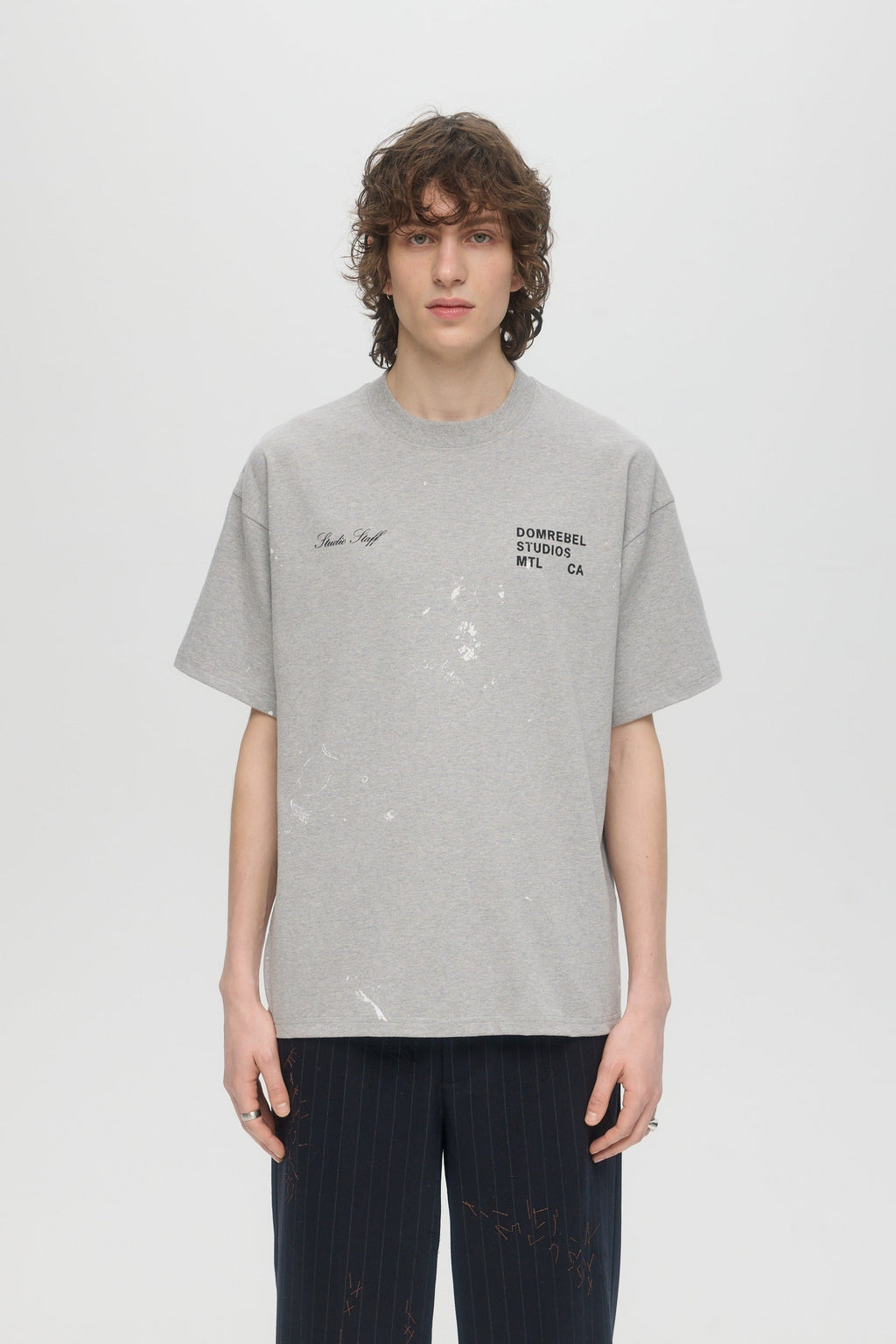 Staff Tee Heather Grey