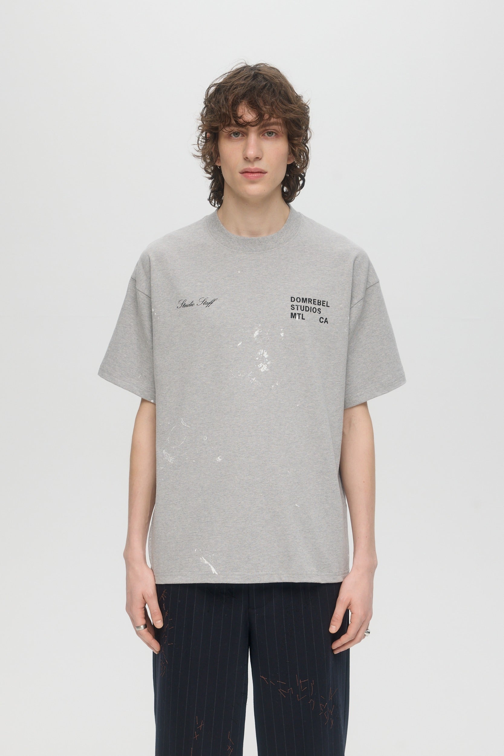 Staff Tee Heather Grey