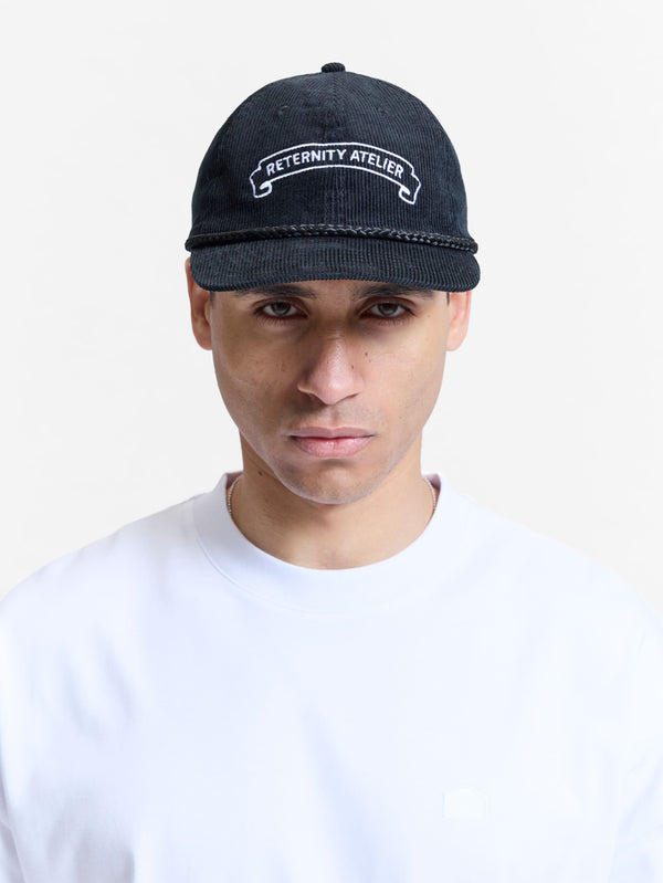 Band Of Process Dad Cap Corduroy Black