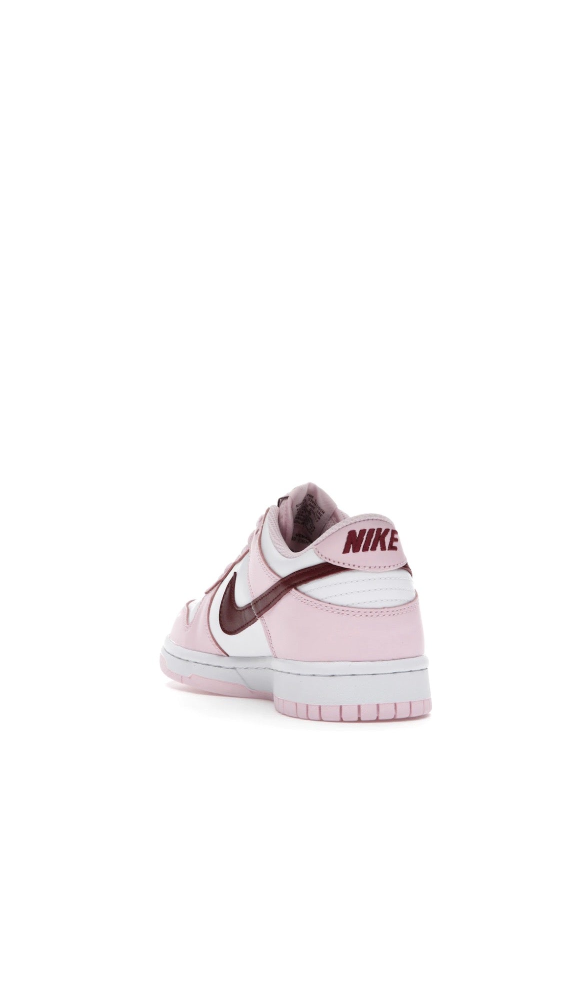 Nike Dunk Low Pink Foam Red White (GS)