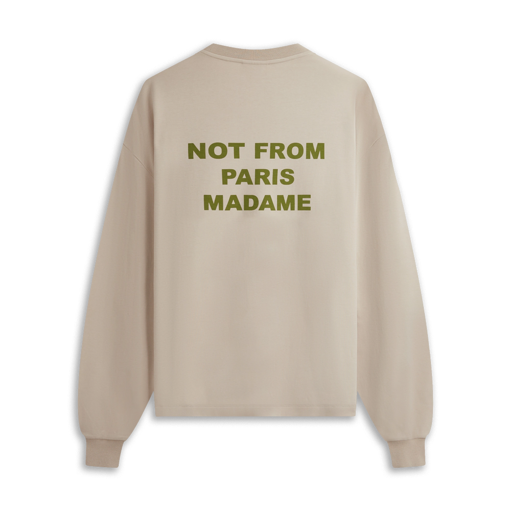 Le Tshirt Slogan ML Taupe