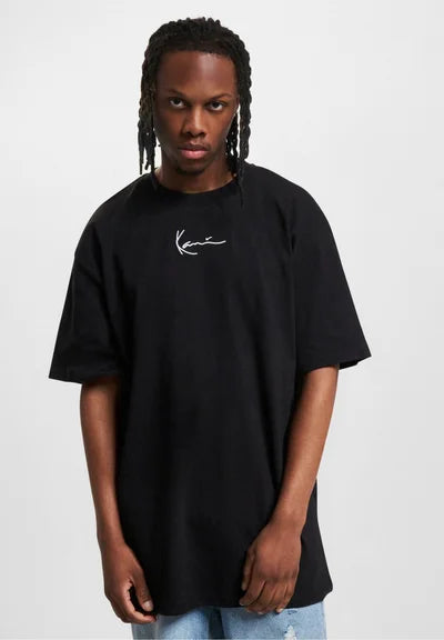 Small Signature Tee Black