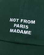 La Casquette Slogan Dark Green