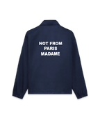 La Veste Slogan Navy