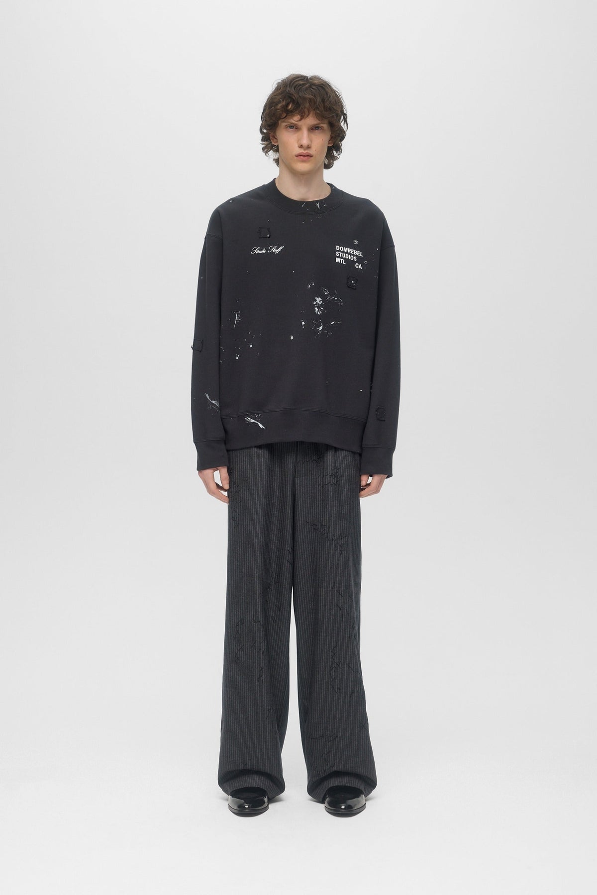 Staff Sweatshirt Old Black Fw26