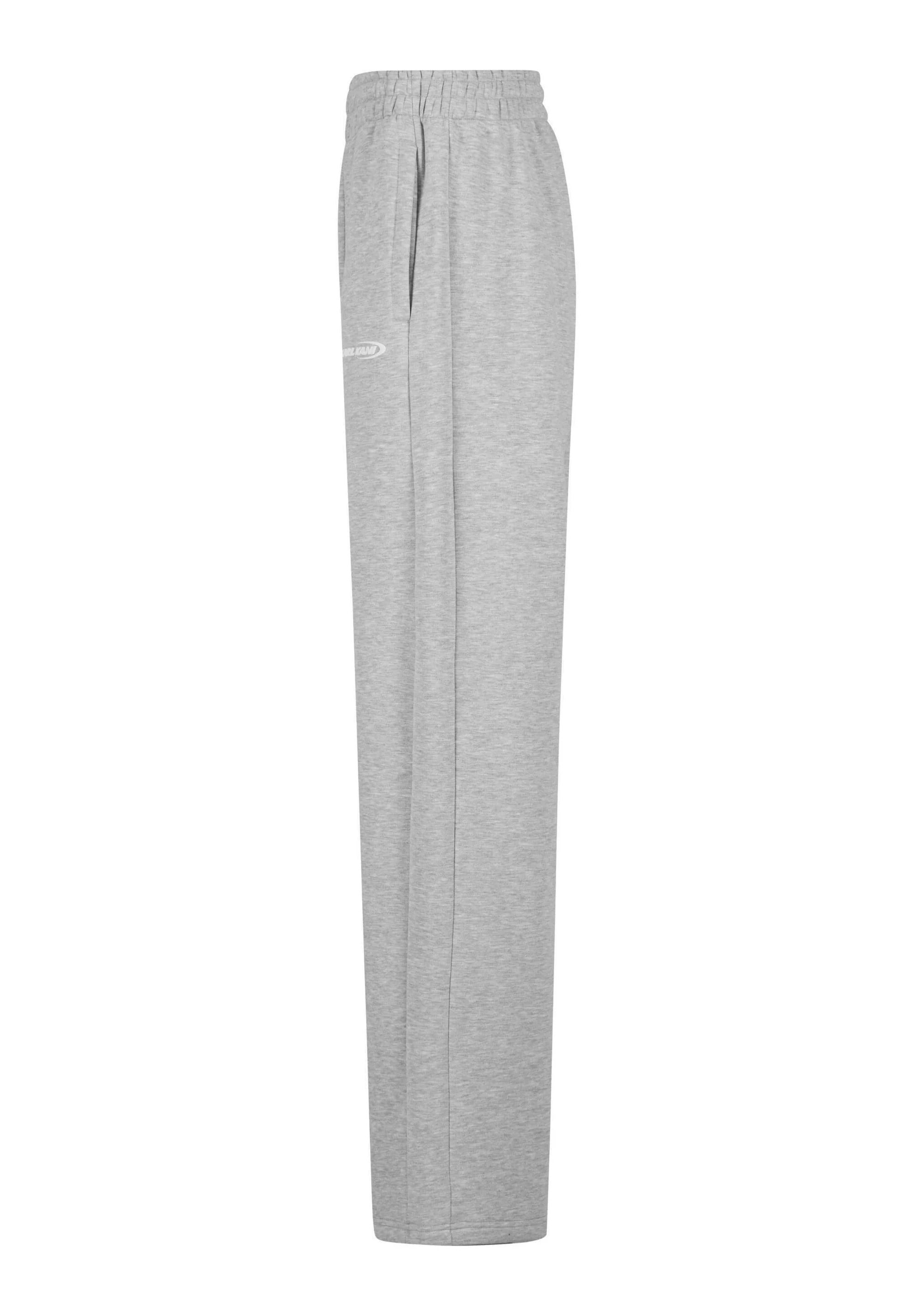 Kani Ellipse Straight Leg Sweatpants Grey Melange