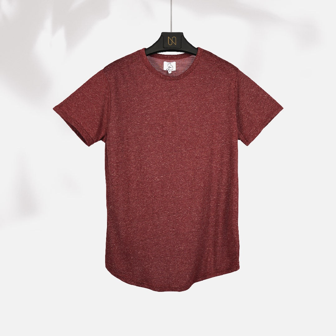 Hi-Lo Linen Scoop Tee