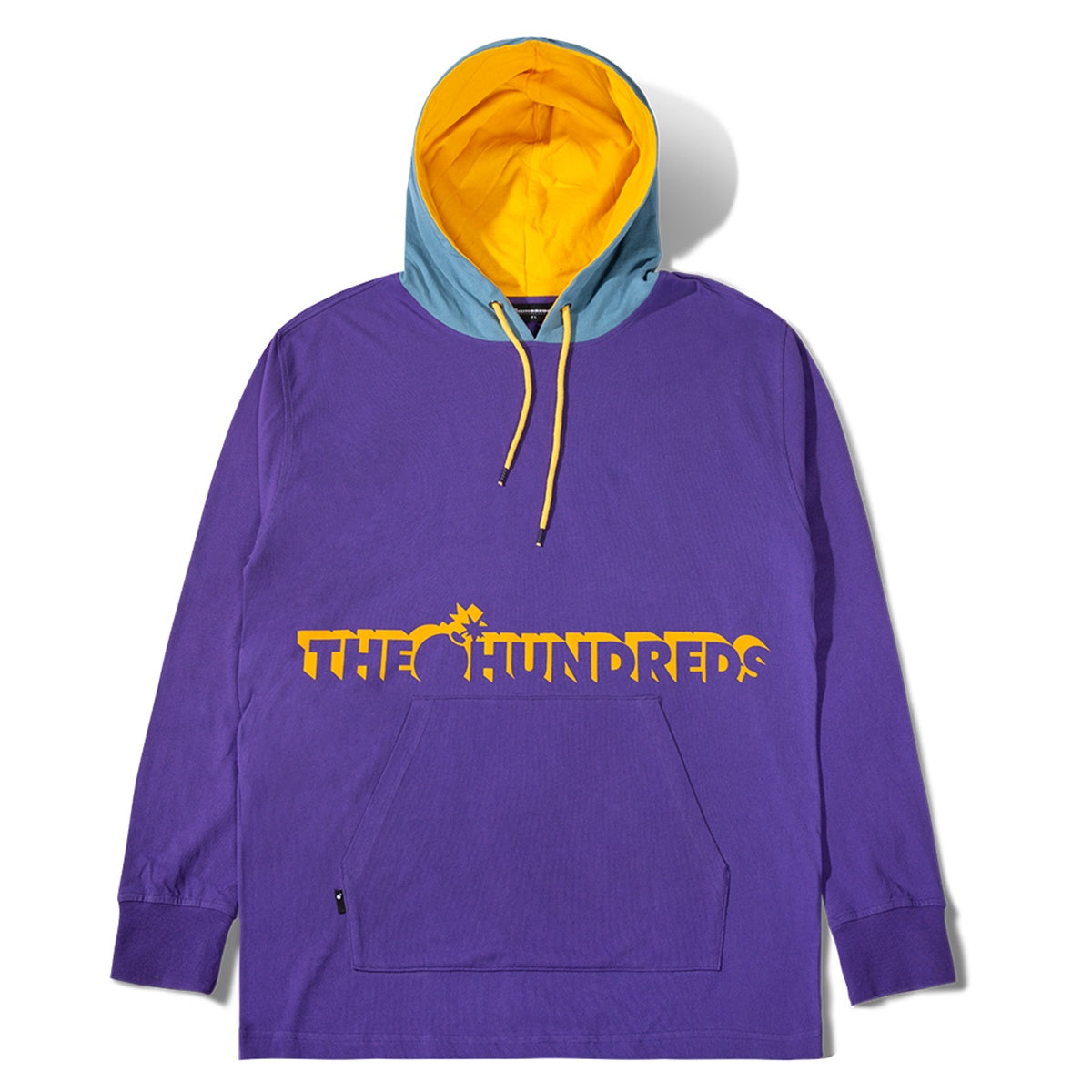 Beta Hooded LS Tee Purple