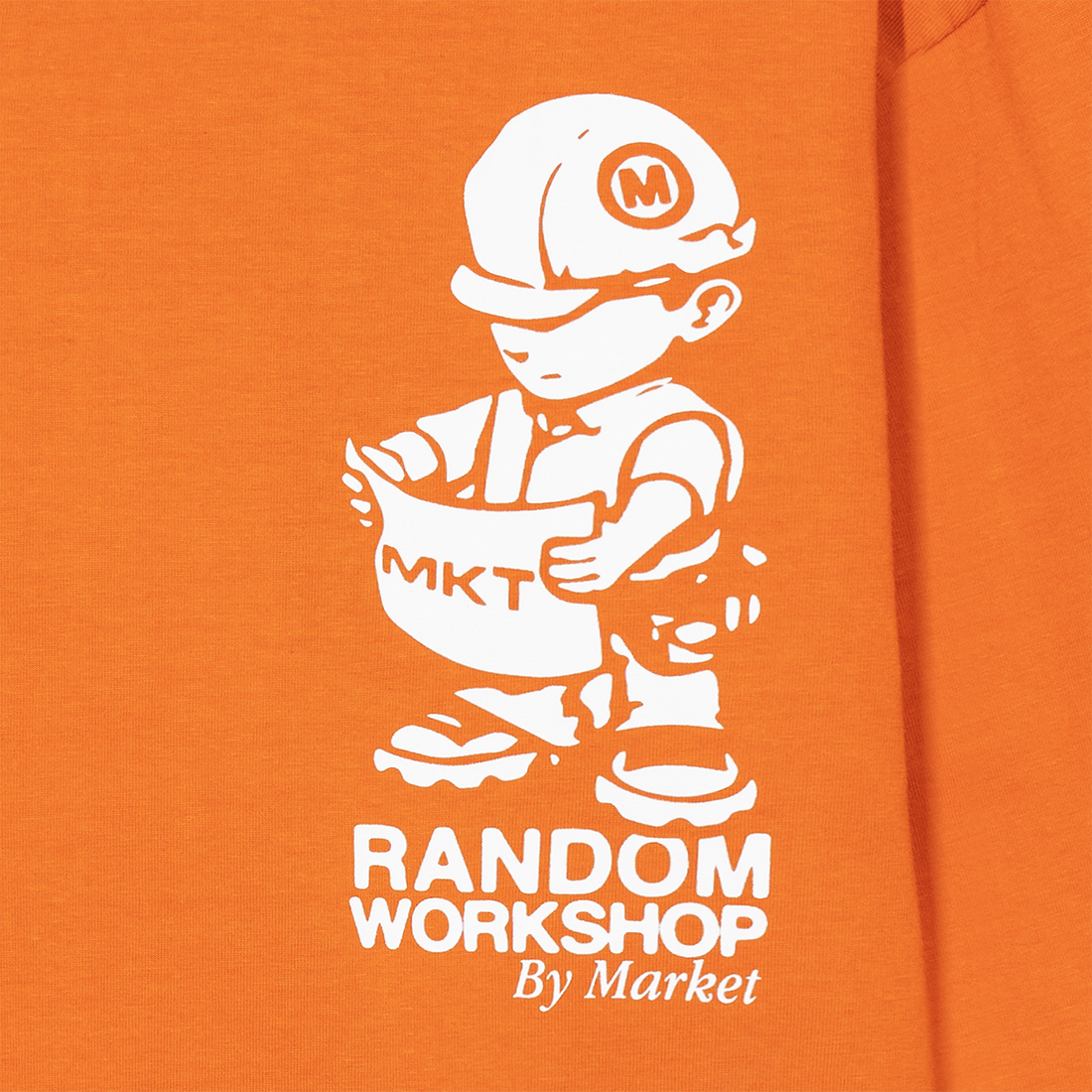 Plan Check Longsleeve T Shirt Safety Orange