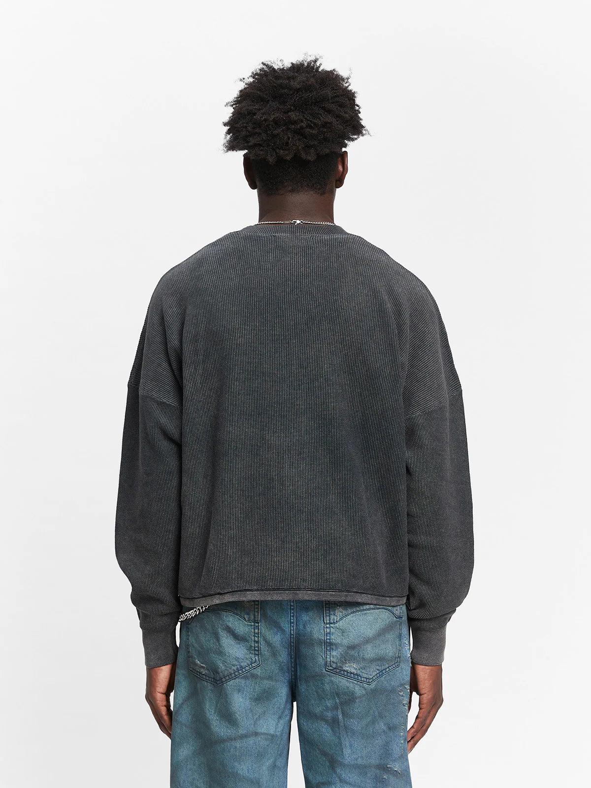 Atelier Knit Sweater Washed Black