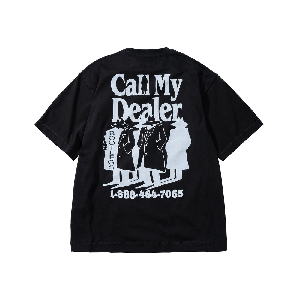 Call My Dealer T Shirt washed black