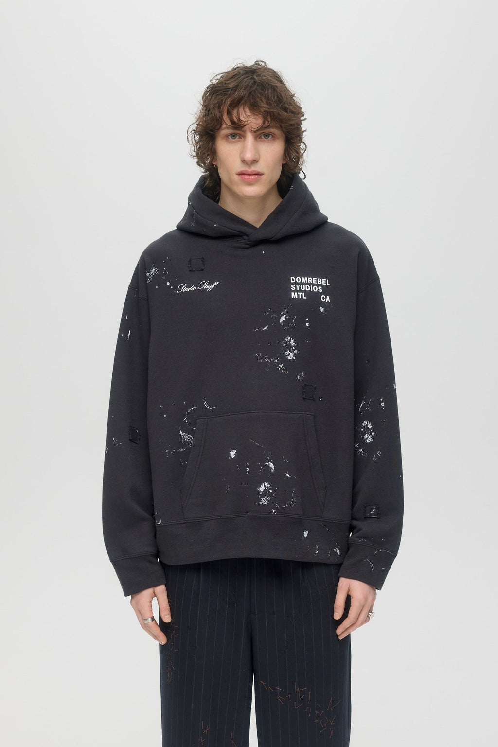 Staff Pullover Hoodie Old Black