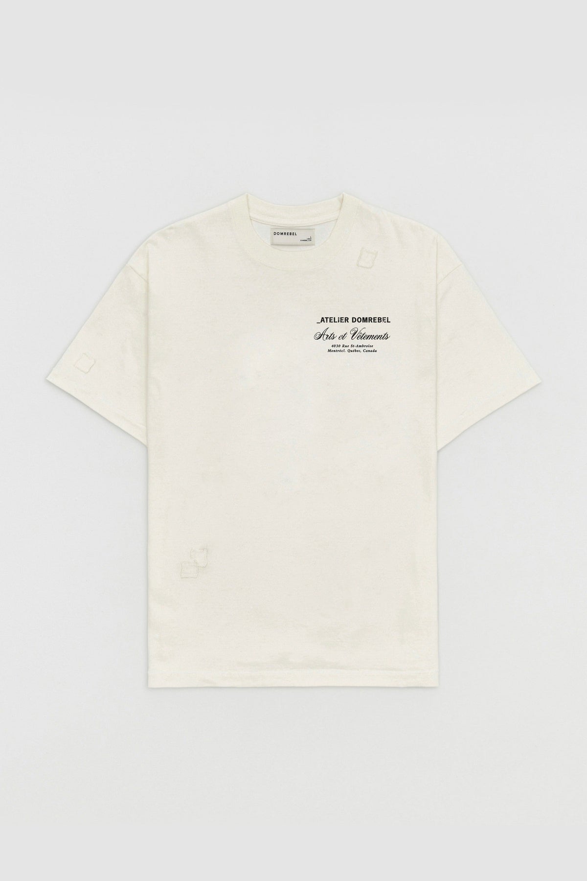 Arts Vetements Tshirt Old White