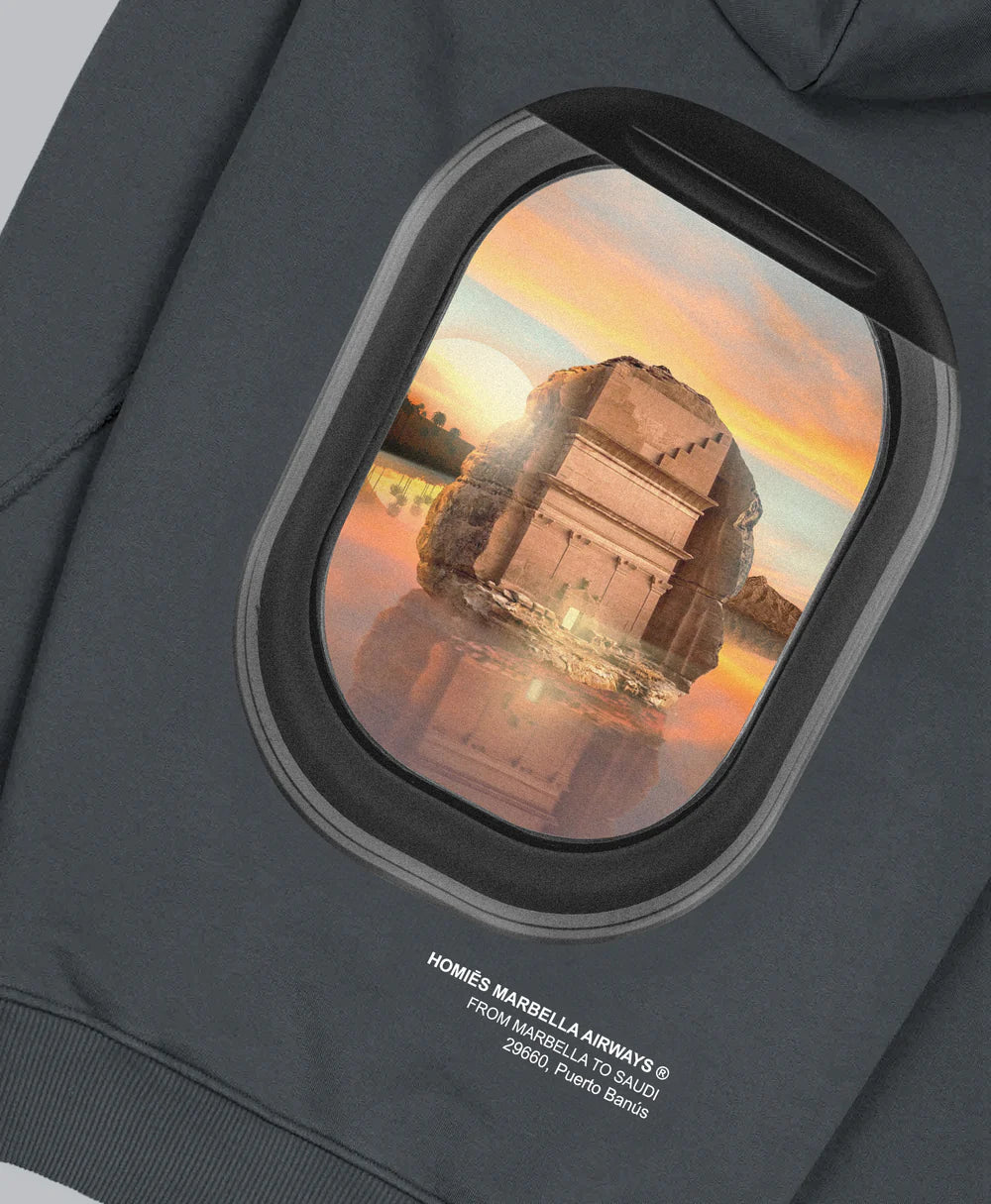 Videogame Hoodie Saudi Edition Vintage Grey