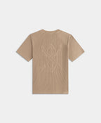 Waffle Boxy Ss T Shirt Irish Cream