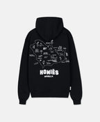 Mapa Hoodie Middle East Black