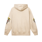 Bouquet Pullover Hoodie Ecru