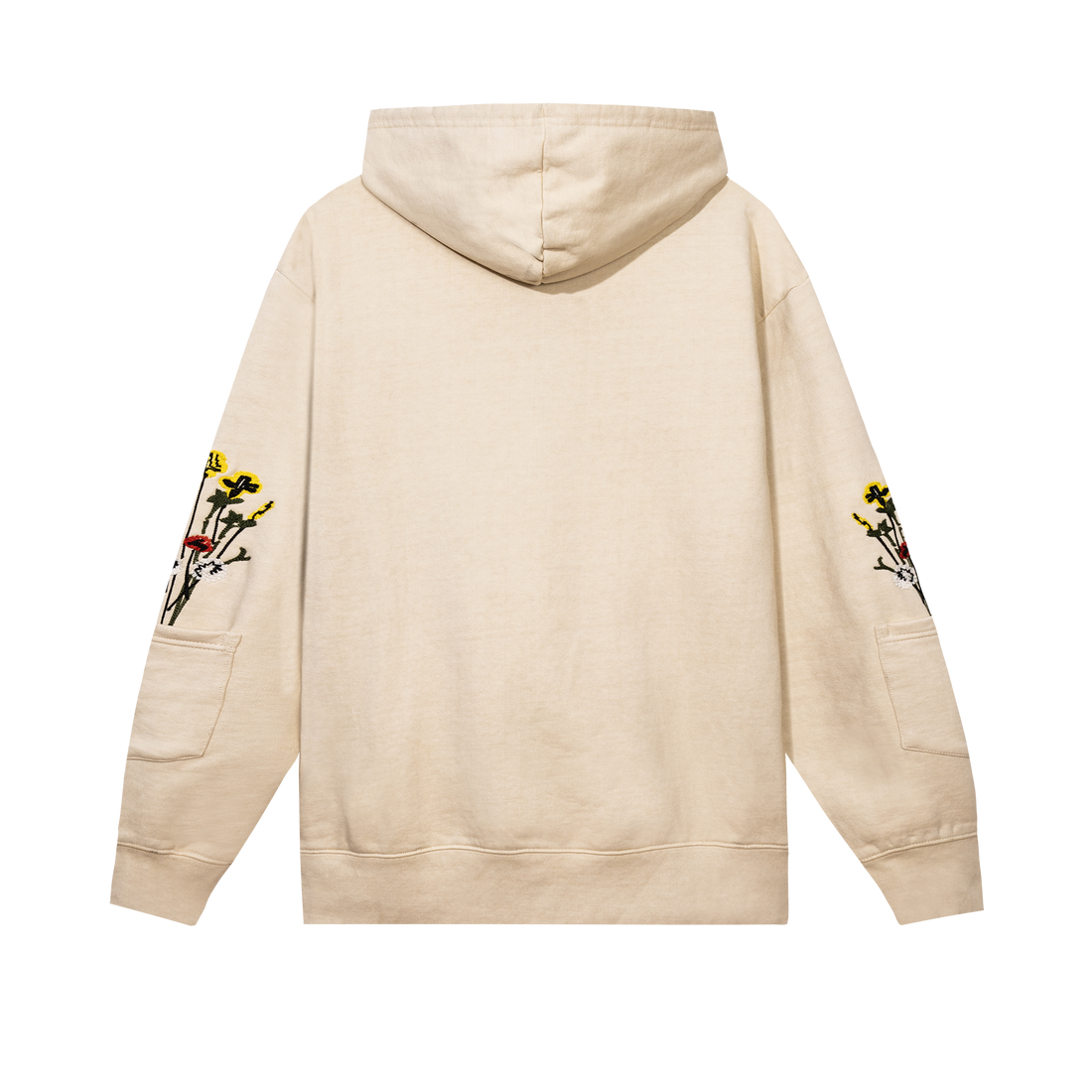 Bouquet Pullover Hoodie Ecru