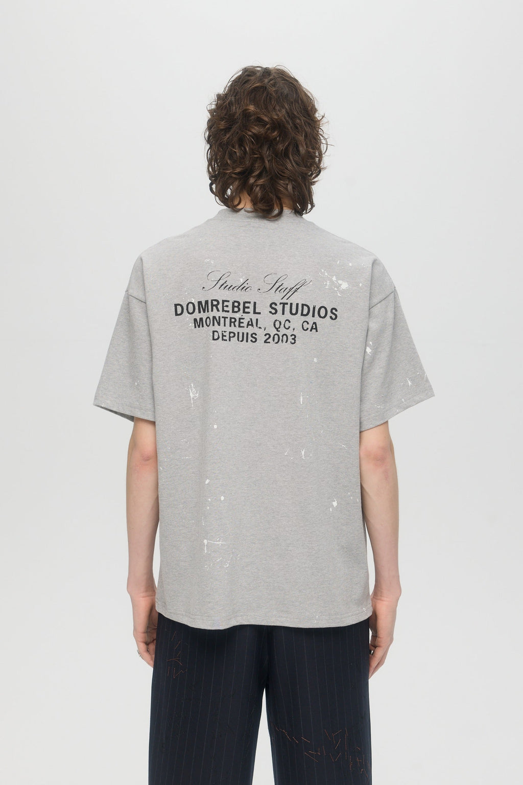 Staff Tee Heather Grey