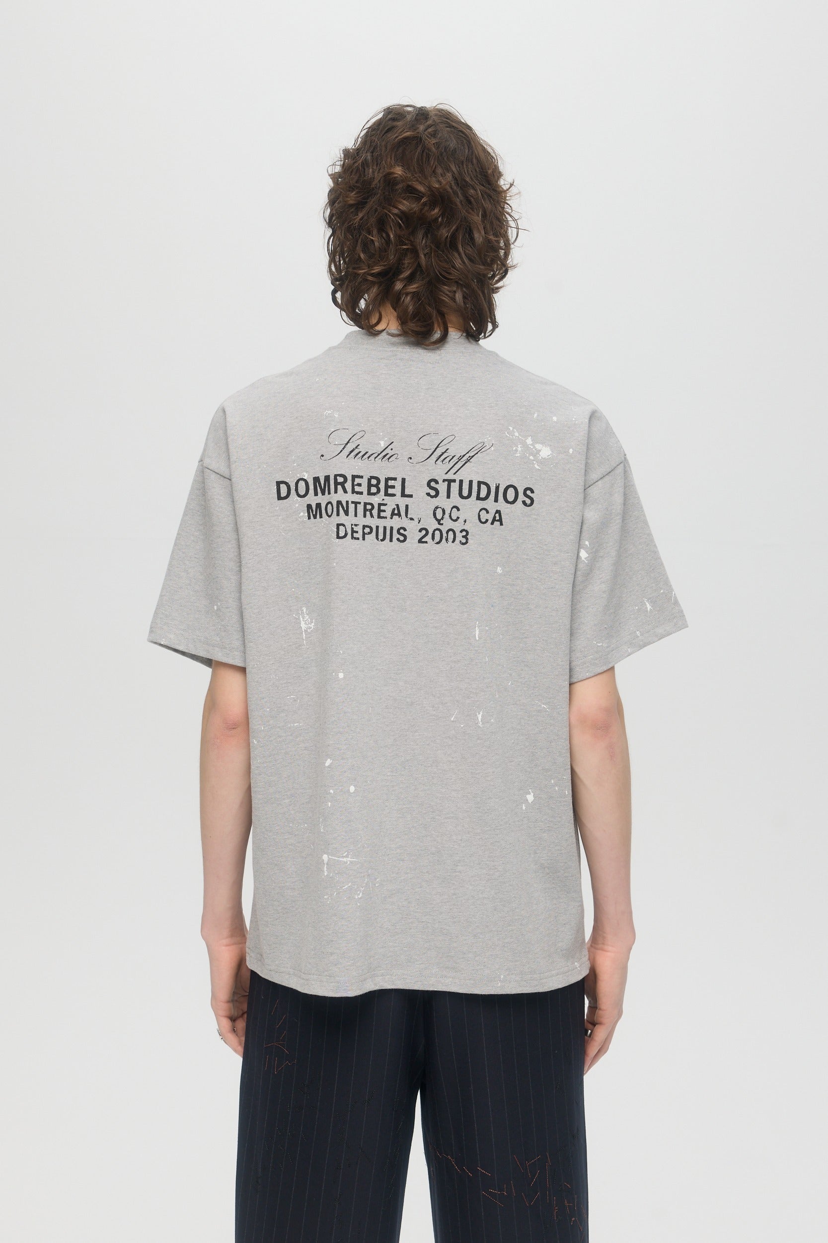 Staff Tee Heather Grey