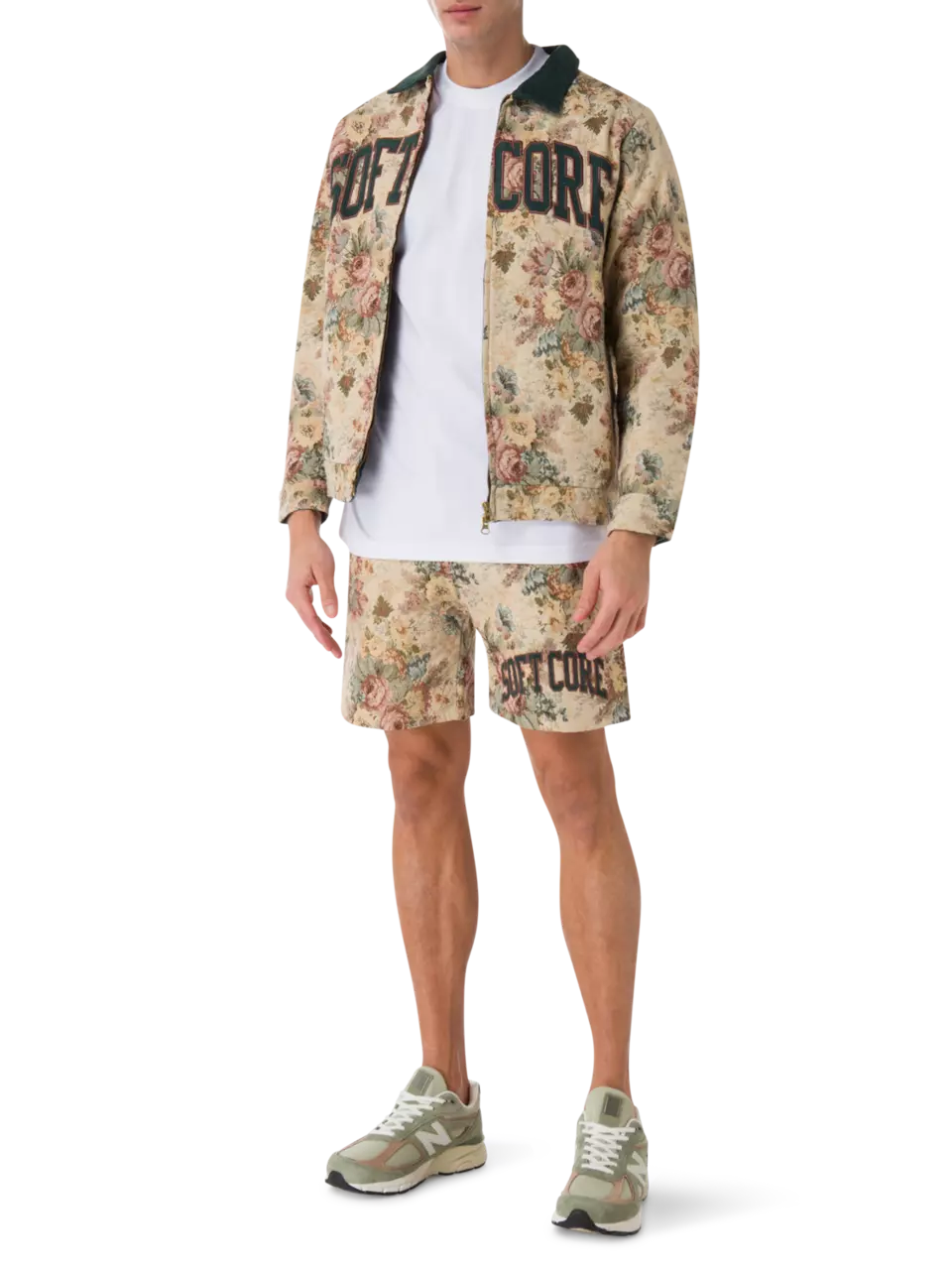 Floral Tapestry Shorts Multi