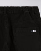 Labour Dart Pant Back Sateen Black enzyme washed