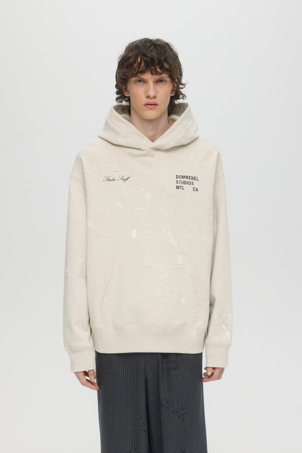 Staff Pullover Hoodie Greige
