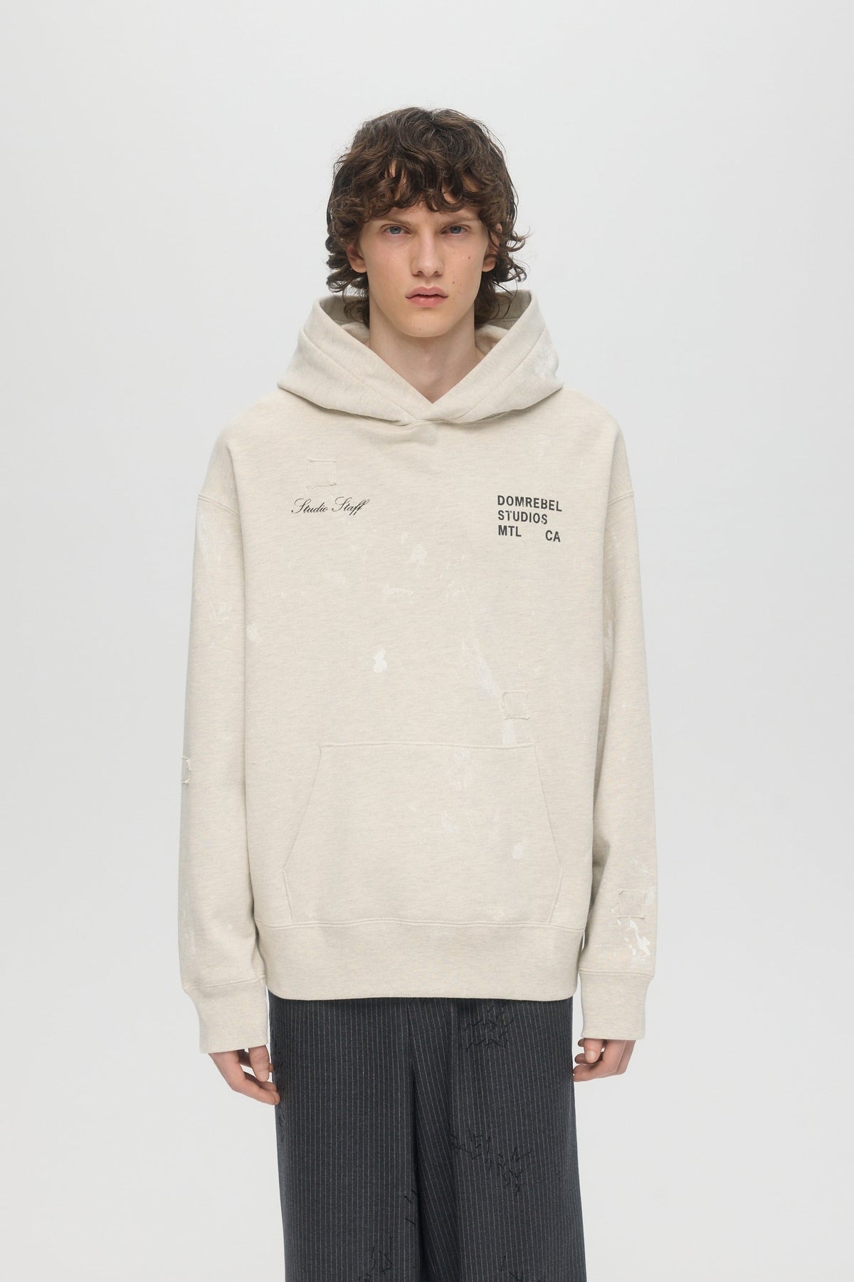 Staff Pullover Hoodie Greige