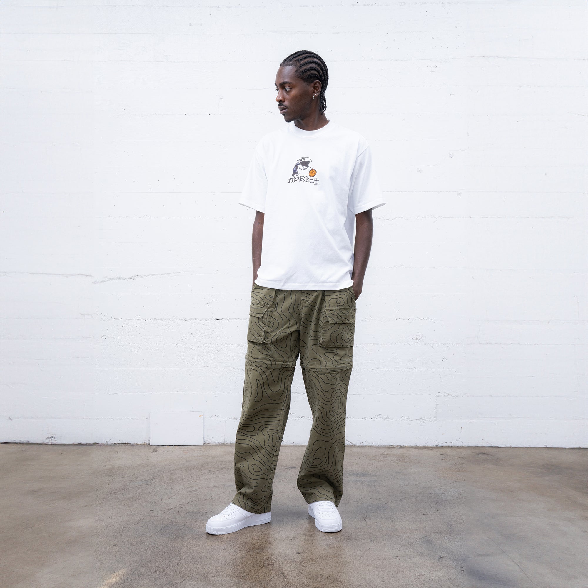 Business As Usual T Shirt white
