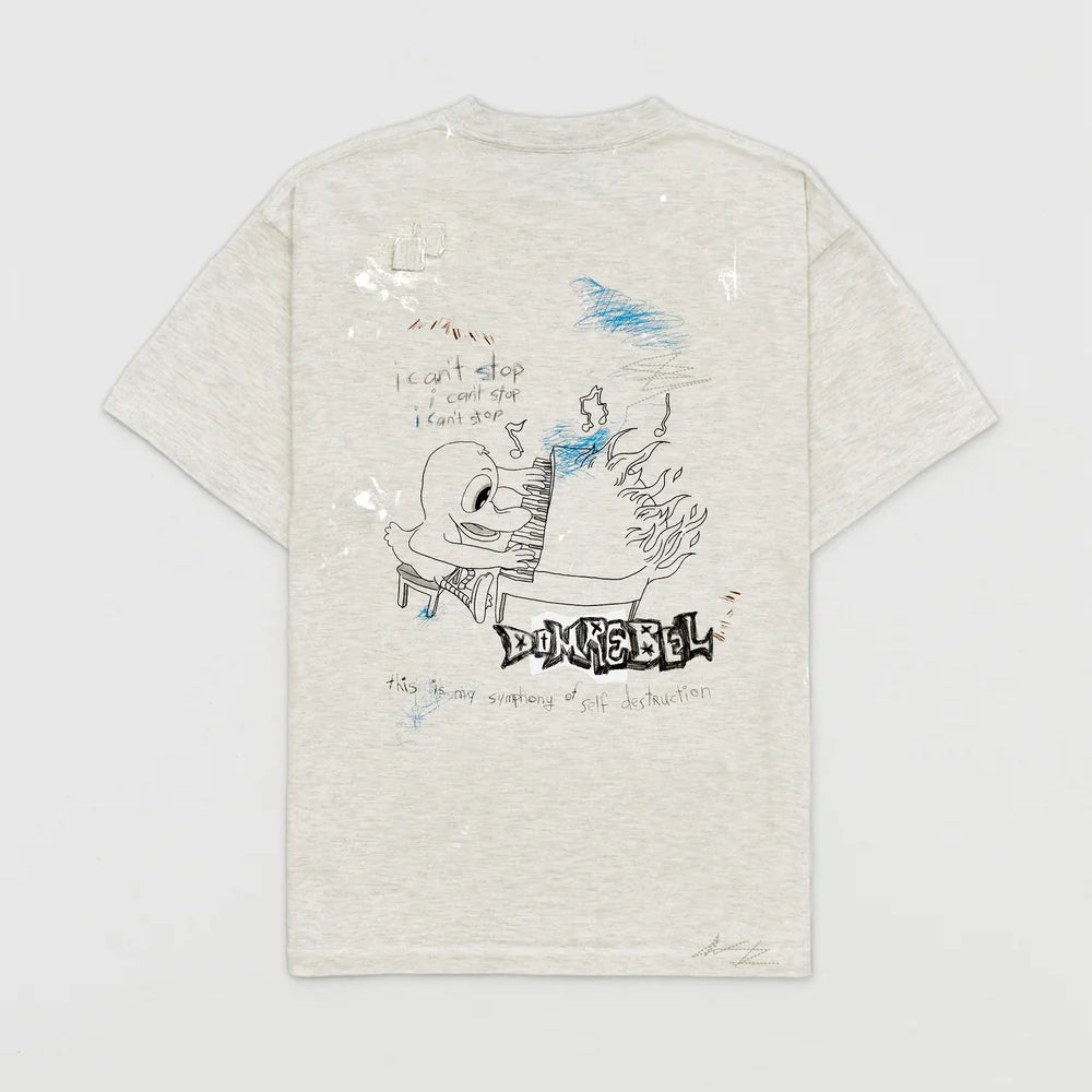 Beaker T Shirt Greige