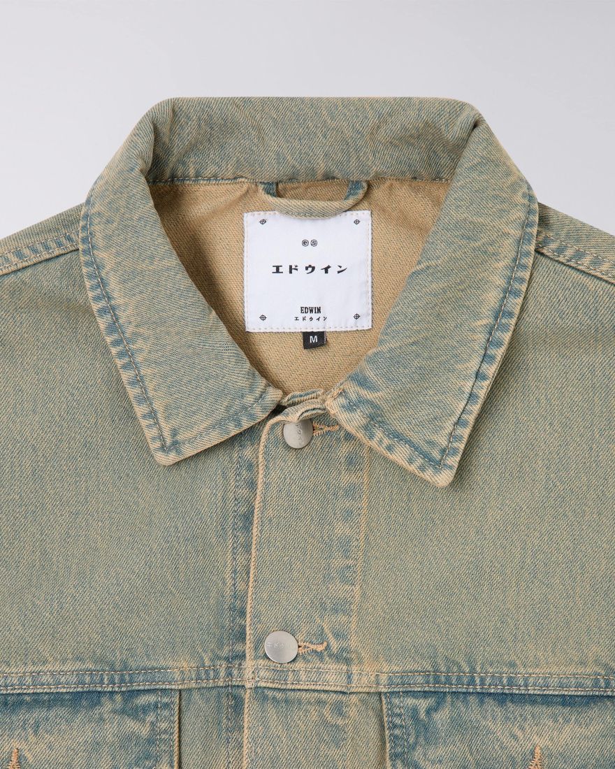 EU Trucker Jacket blue terra wash