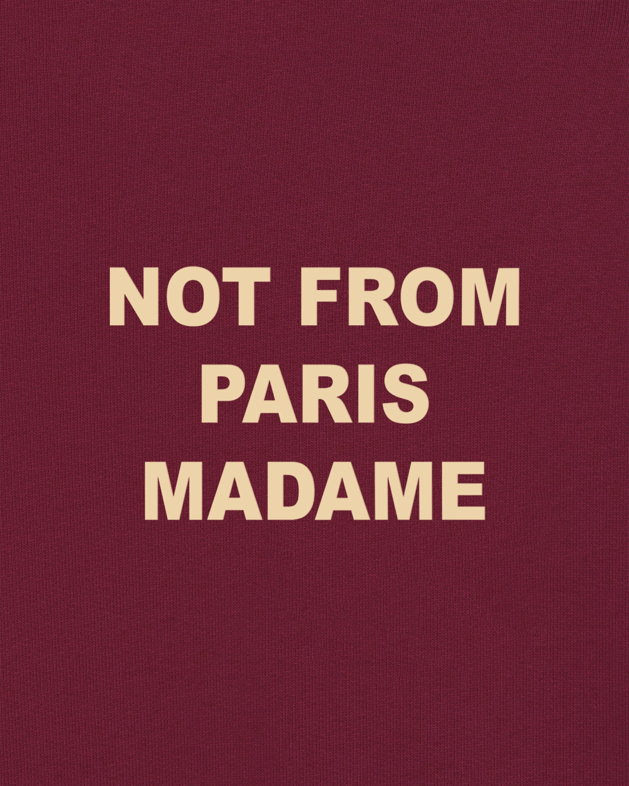 Le Sweatshirt Slogan Wine