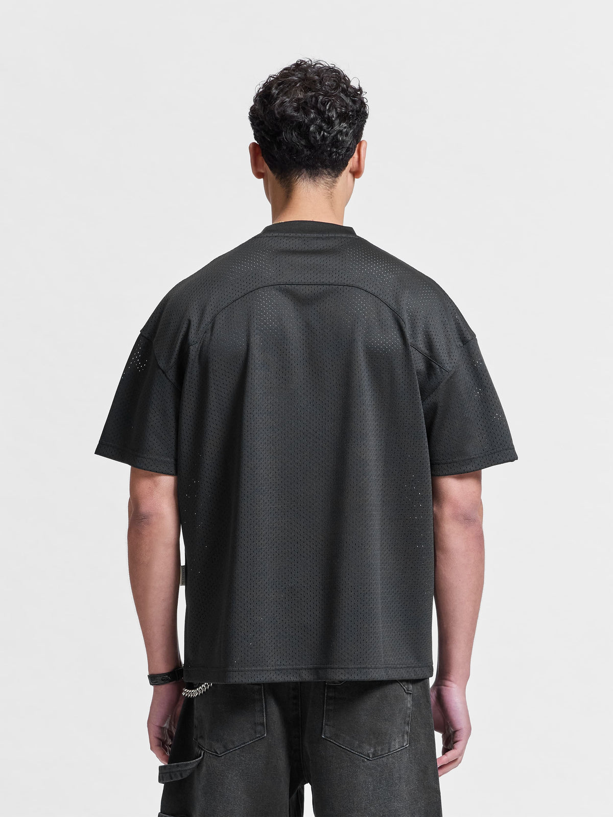Notre Dame Mesh Tshirt Black