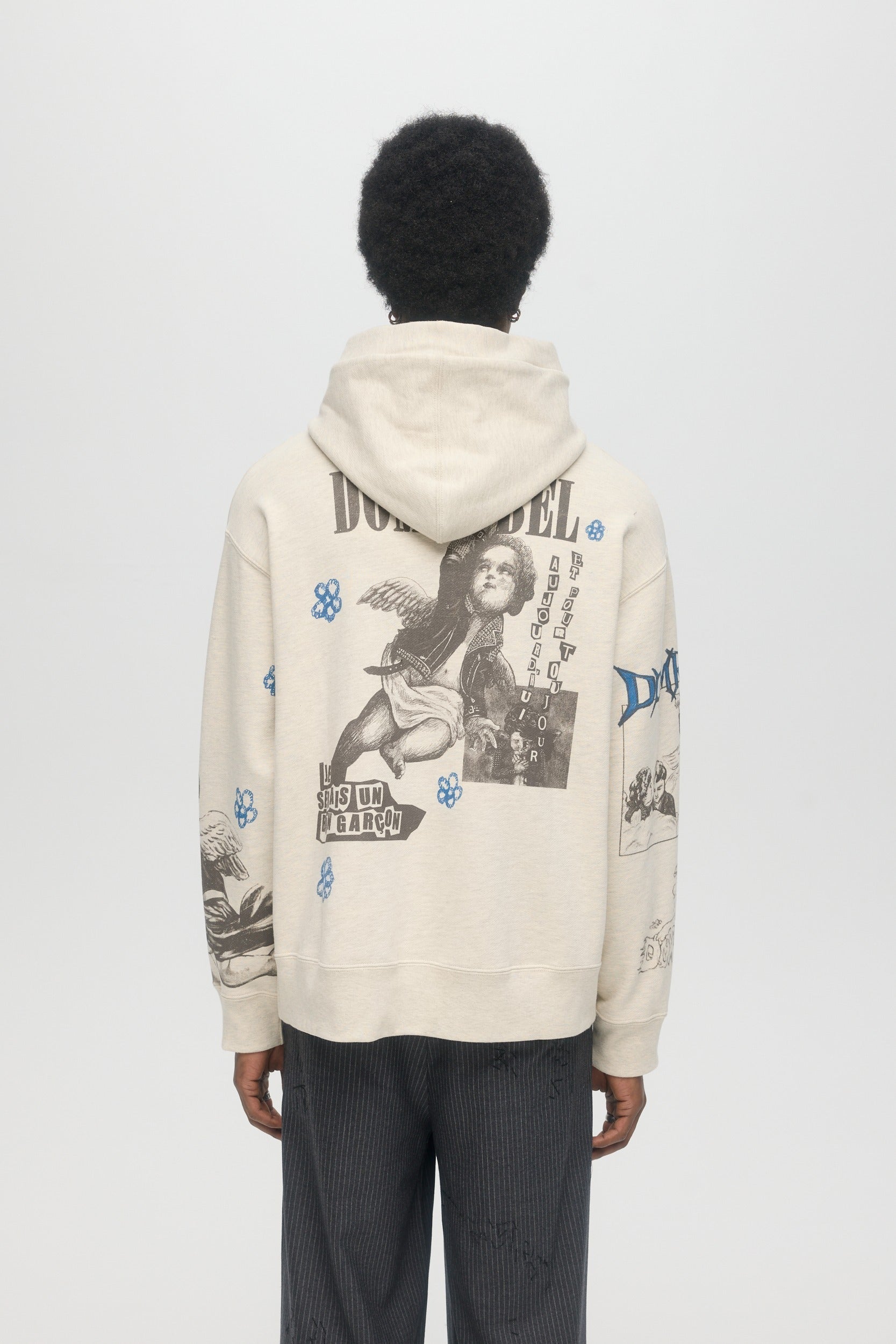 Young Ones Pullover Hoodie Greige