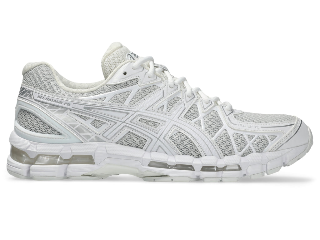 Gel Kayano 20 Glacier Grey White
